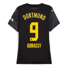 Borussia Dortmund Serhou Guirassy #9 Dámské Venkovní Dres 2024-25 Krátký Rukáv